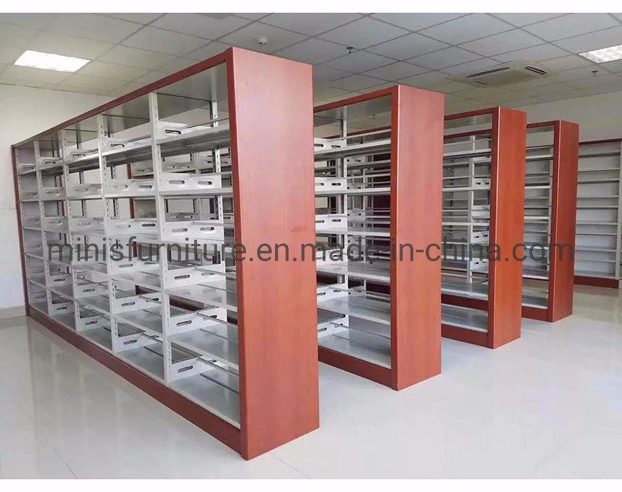 (M-FC032) Popular Office School Filing Cabinet Furniture Metal Steel 5/ 6 Layers Single/Double Sides Library Bookshelf