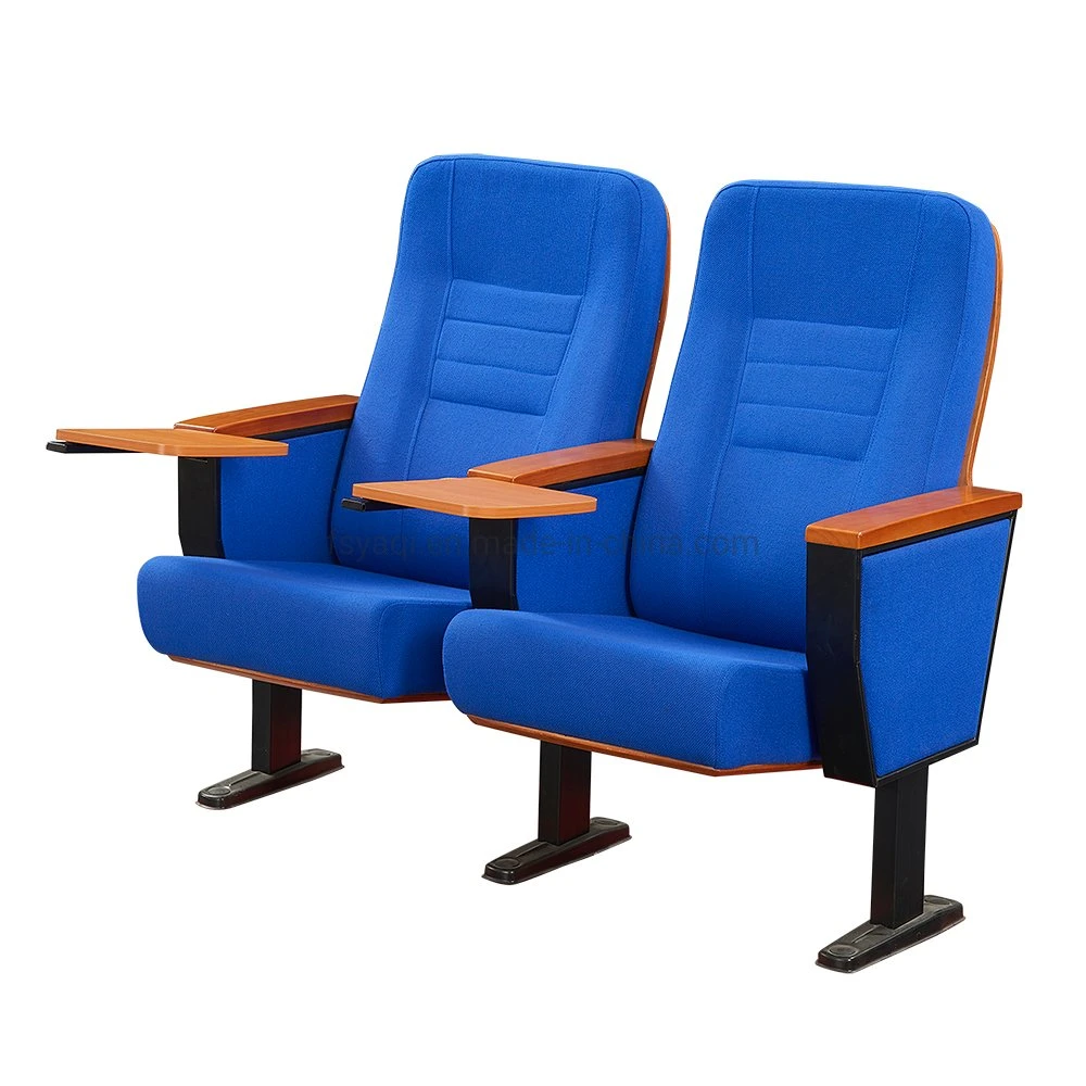 Wooden Cinema Theater Furniture Lecture Room Church Chairs Auditorium Seating Commercial Seat Conference Hall Chair (YA-L01F)