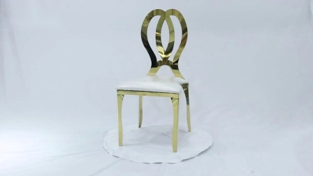 ホテルの家具のでき事のための贅沢な金のステンレス鋼の宴会の結婚式の椅子