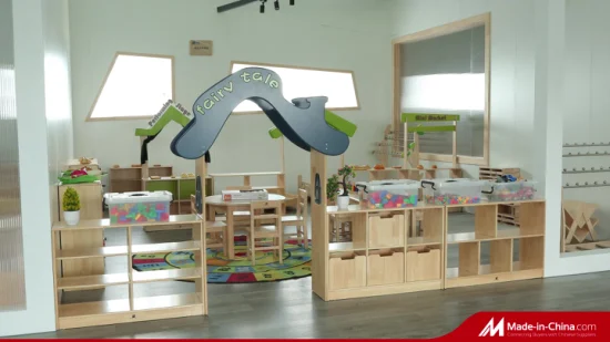 幼稚園や幼稚園の生徒向けのモダンな家具、木製の子供用家具、幼稚園や保育園用の子供用家具